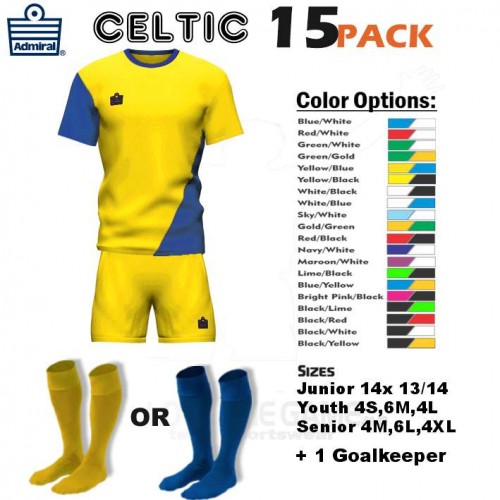 Admiral Soccer Kits, Admiral Football Kits, Admiral Soccer Shirts